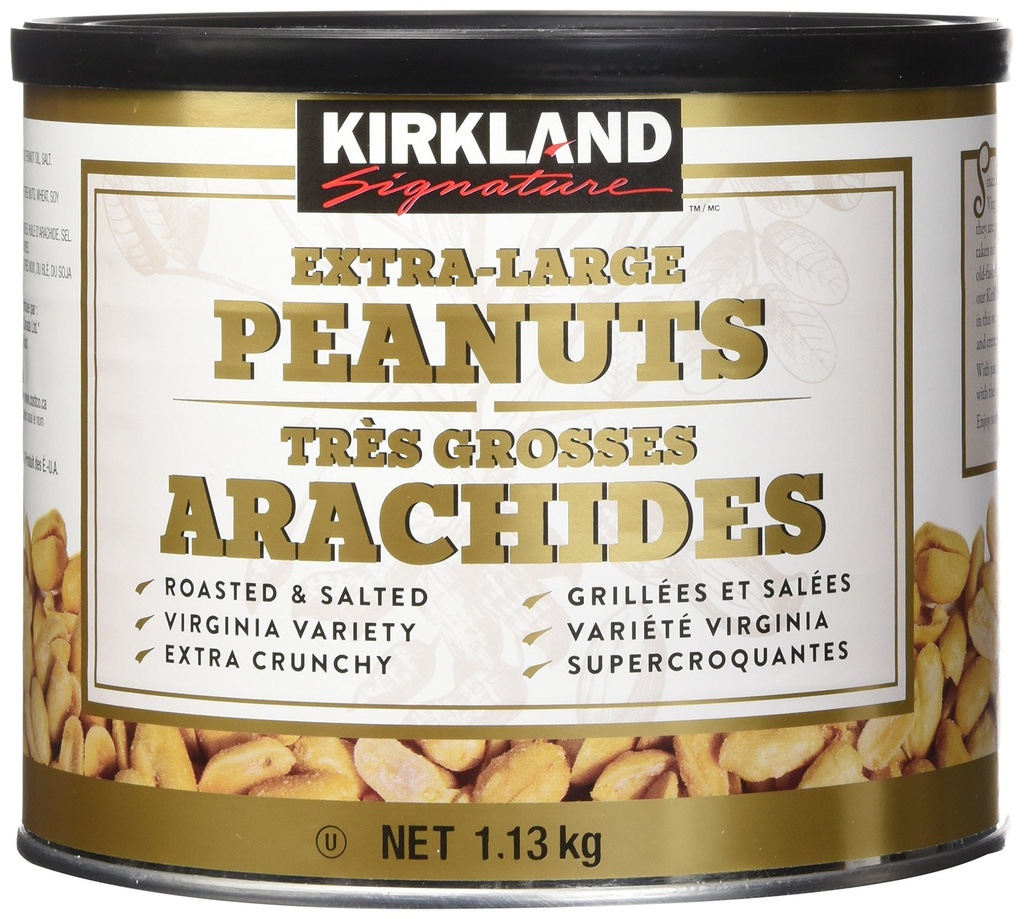 MANI KIRKLAND EXTRA LARGE PEANUTS 1.13 KG