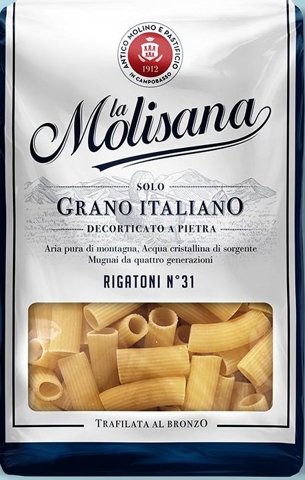 PASTA LA MOLISANA RIGATONI Nº 31 500 GR