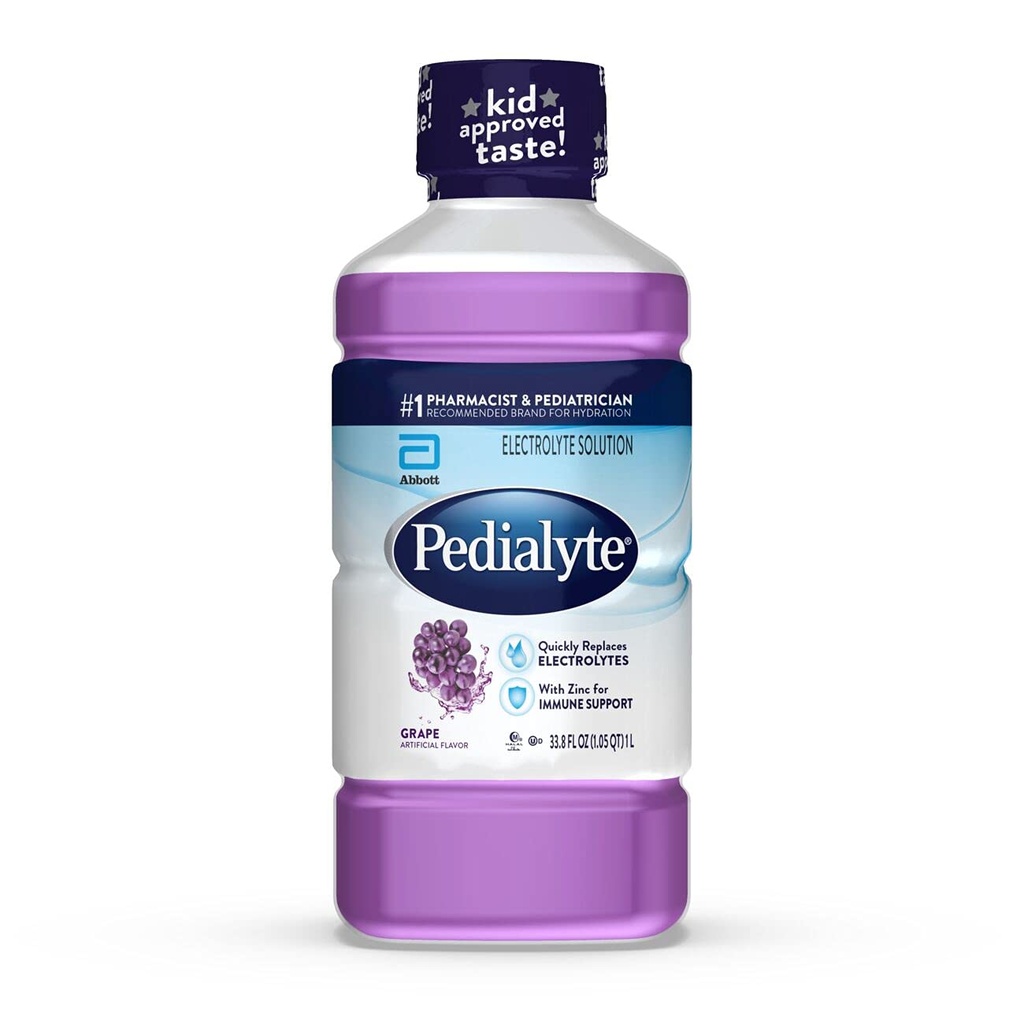 SUERO PEDIALYTE GRAPE