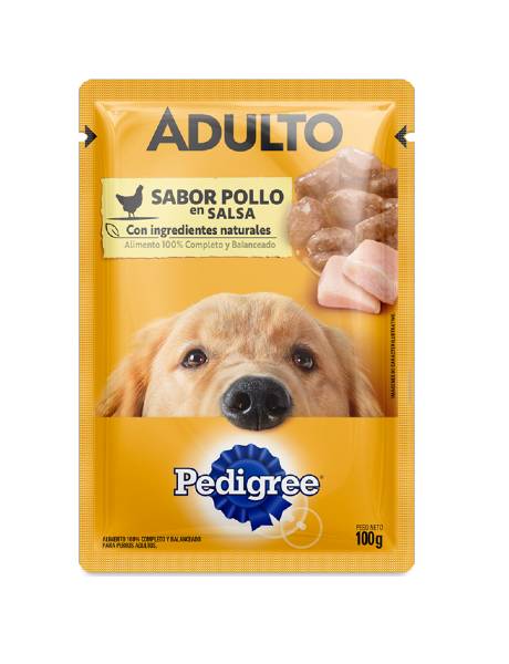 ALIMENTO PARA PERROS PEDIGREE ADULTO BIFECITOS POLLO 100 GR