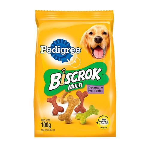 ALIMENTO PARA PERROS PEDIGREE BISCROK MULTI 100 GR