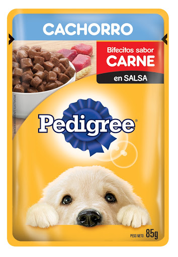 ALIMENTO PARA PERROS PEDIGREE SACHET CACHORRO CARNE EN SALSA 85 GR