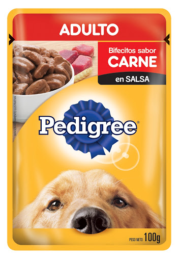 ALIMENTO PARA PERROS PEDIGREE SACHET CARNE EN SALSA PERRO ADULTO 100 GR