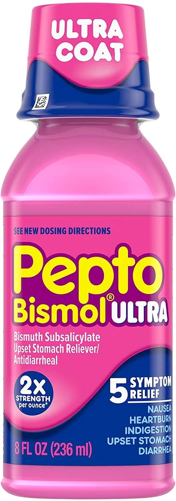 SUBSALICILATO BISMUTO PEPTO BISMOL ULTRA 354 ML