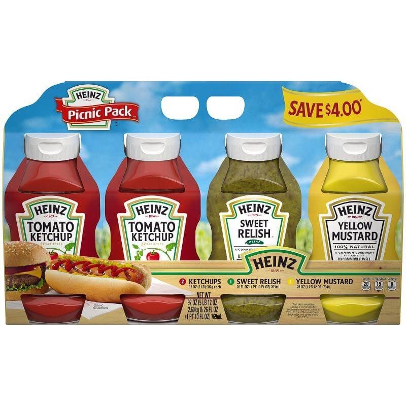 SALSAS HEINZ PACK GRILL PACK