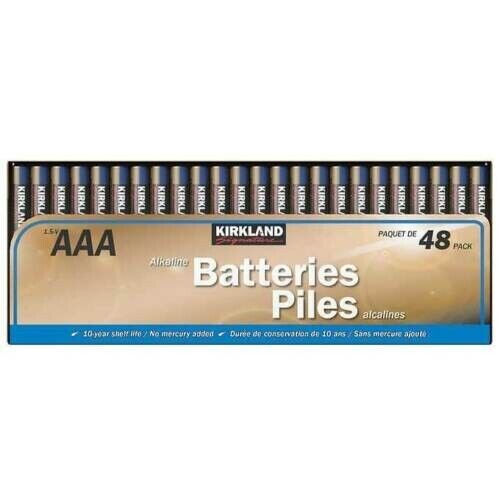 BATERIAS AAA KIRKLAND 48 PACK