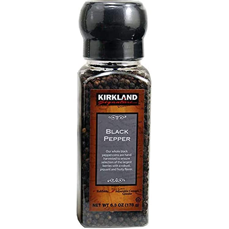 PIMIENTA NEGRA KIRKLAND CON MOLINO 178 GR
