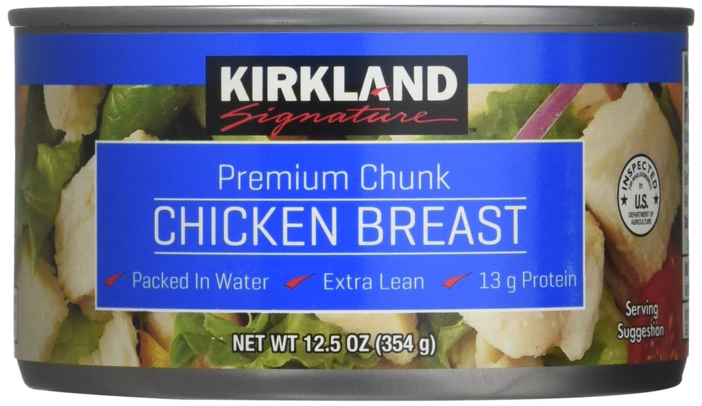 POLLO KIRKLAND ENLATADO CHICKEN BREAST 354 GR