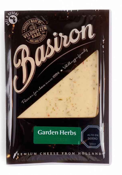 QUESO BASIRON GARDEN HERBS 200 GR