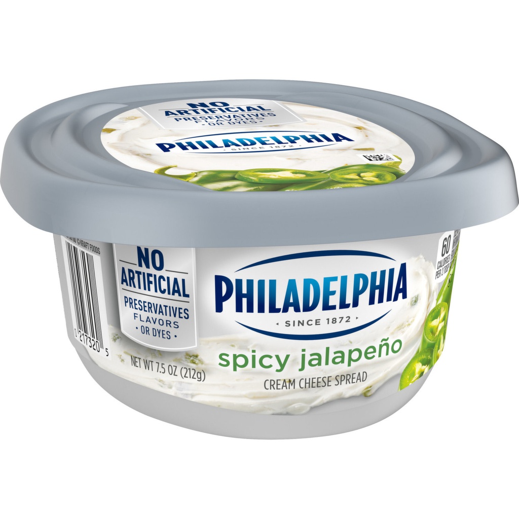 QUESO PHILADELPHIA SPICY JALAPEÑO 212 GR