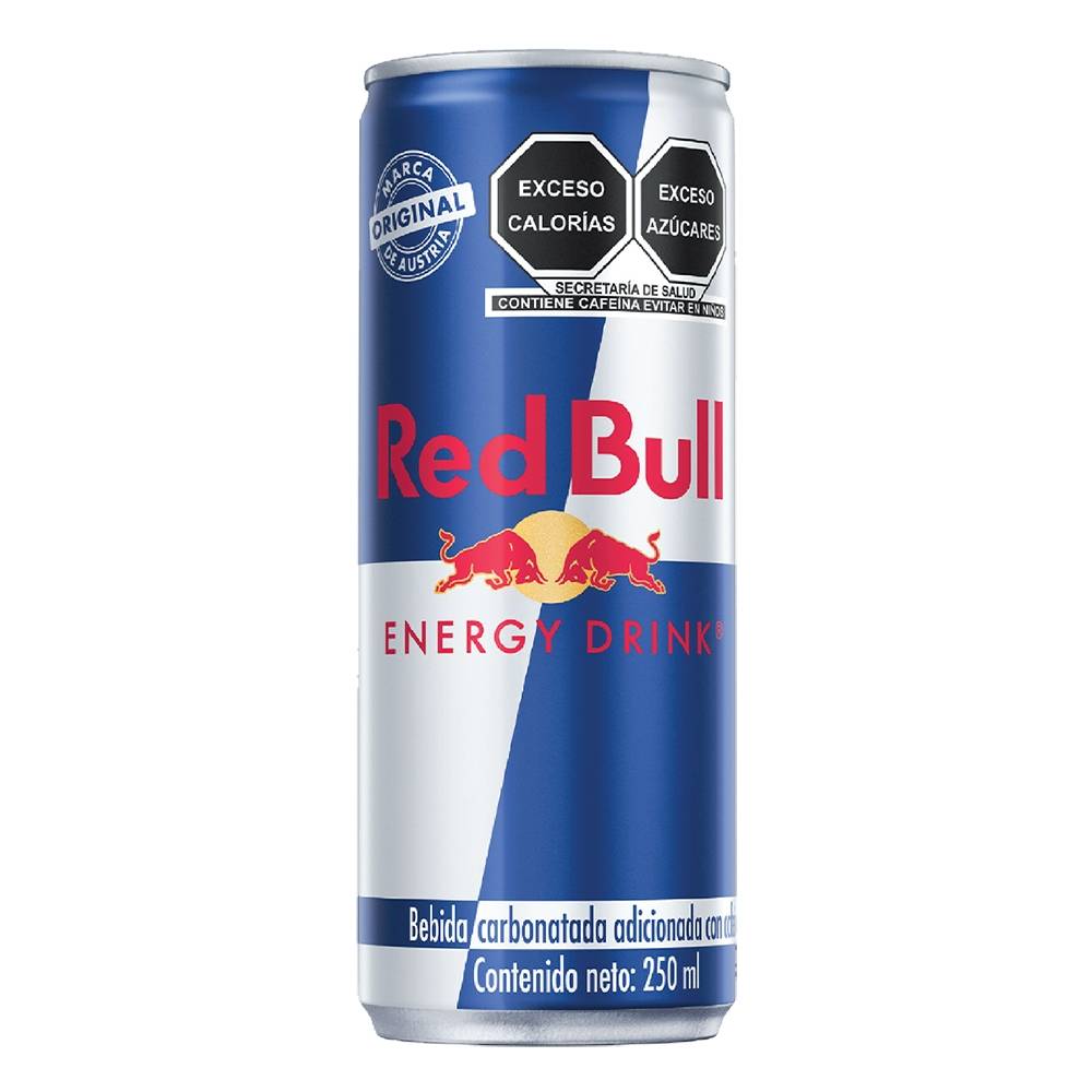 BEBIDA ENERGIZANTE RED BULL ENERGY DRINK ORIGINAL 250 ML