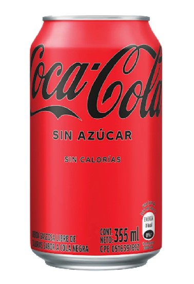 REFRESCO COCA COLA SIN AZUCAR 355 ML