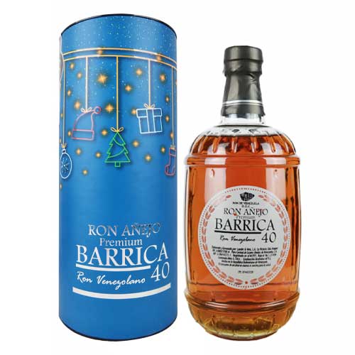 RON BARRICA AÑEJO PREMIUM 40 0.70 LT