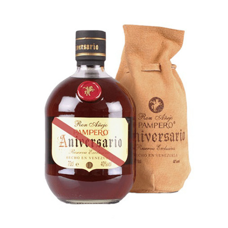 RON PAMPERO ANIVERSARIO 750 ML CON FUNDA