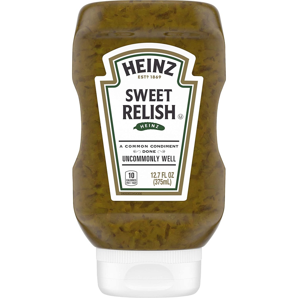 SALSA HEINZ SWEET RELISH 375 ML