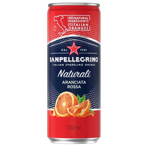 BEBIDA SAN PELLEGRINO ARANCIATA ROSSA 330 ML