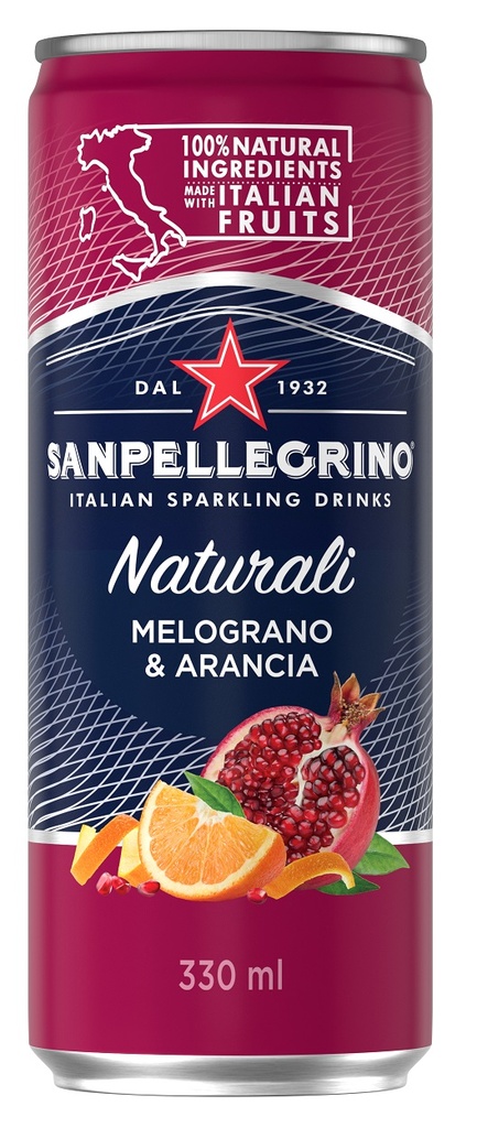 BEBIDA SAN PELLEGRINO MELOGRANO Y ARANCIA 330 ML