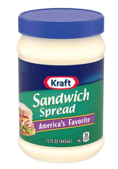 SALSA KRAFT SANDWICH SPREAD AMERICAS FAVORITE 443 ML