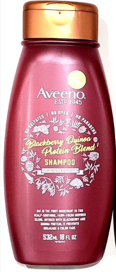SHAMPOO AVEENO BLACKBERRY QUINOA 532 ML