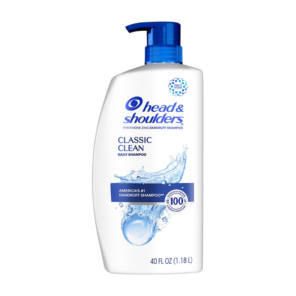 SHAMPOO HEAD & SHOULDERS CLASSIC CLEAN 1.18 LT