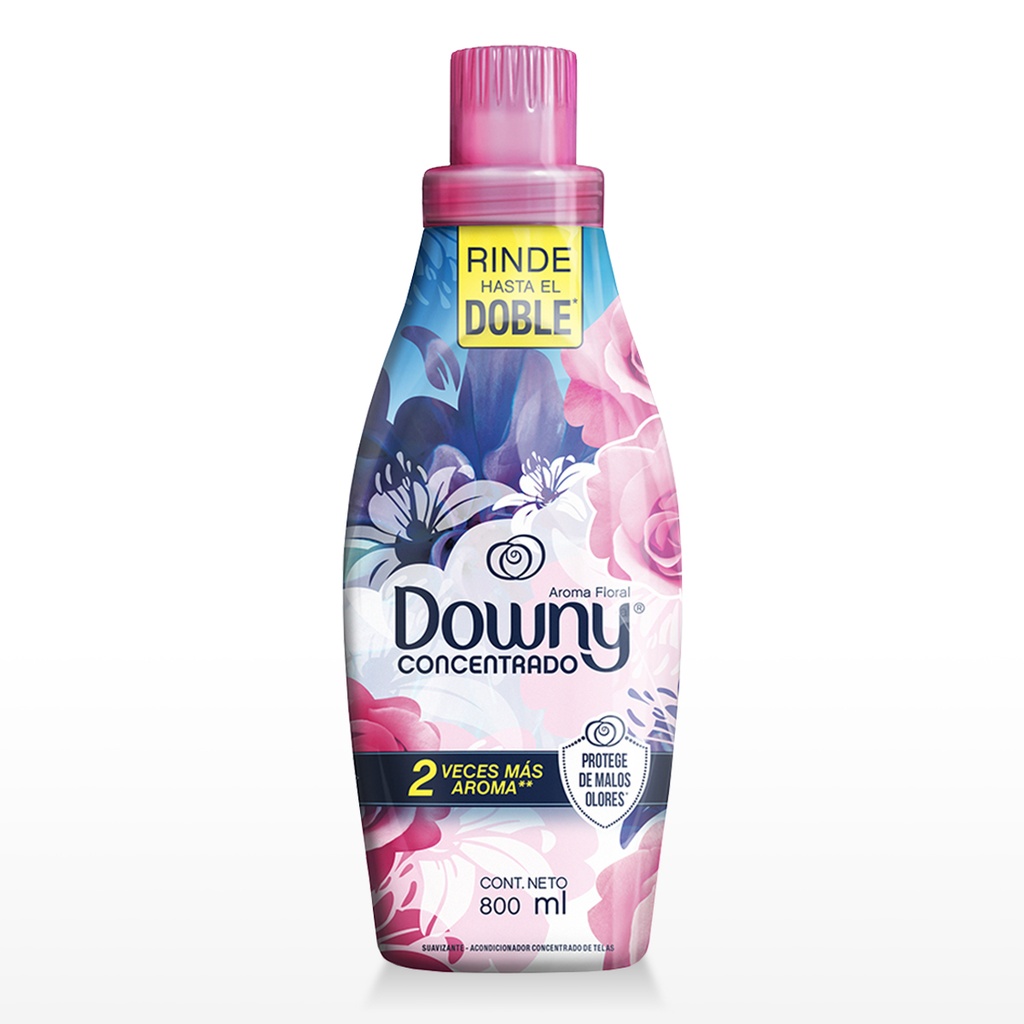 SUAVIZANTE DOWNY CONCENTRADO AROMA FLORAL 800 ML