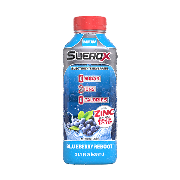 BEBIDA SUEROX HIDRATANTE BLUEBERRY REBOOT 630ML