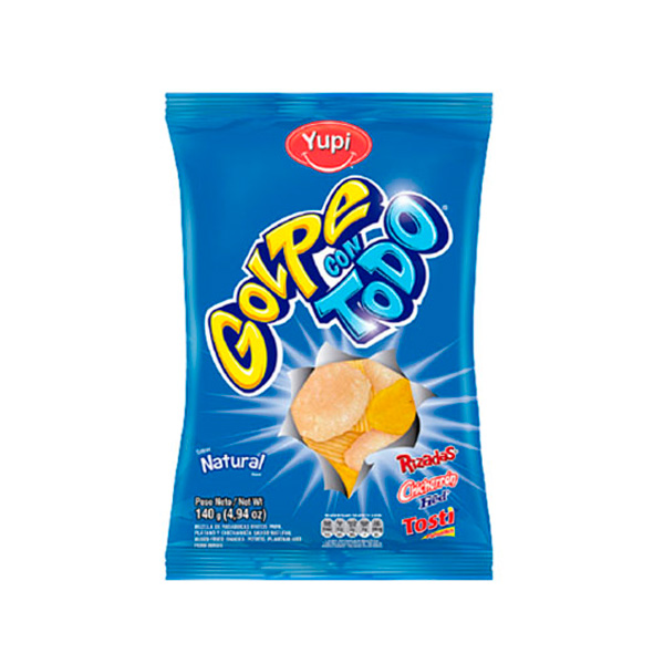 GOLPE YUPI CON TODO NATURAL 140 GR