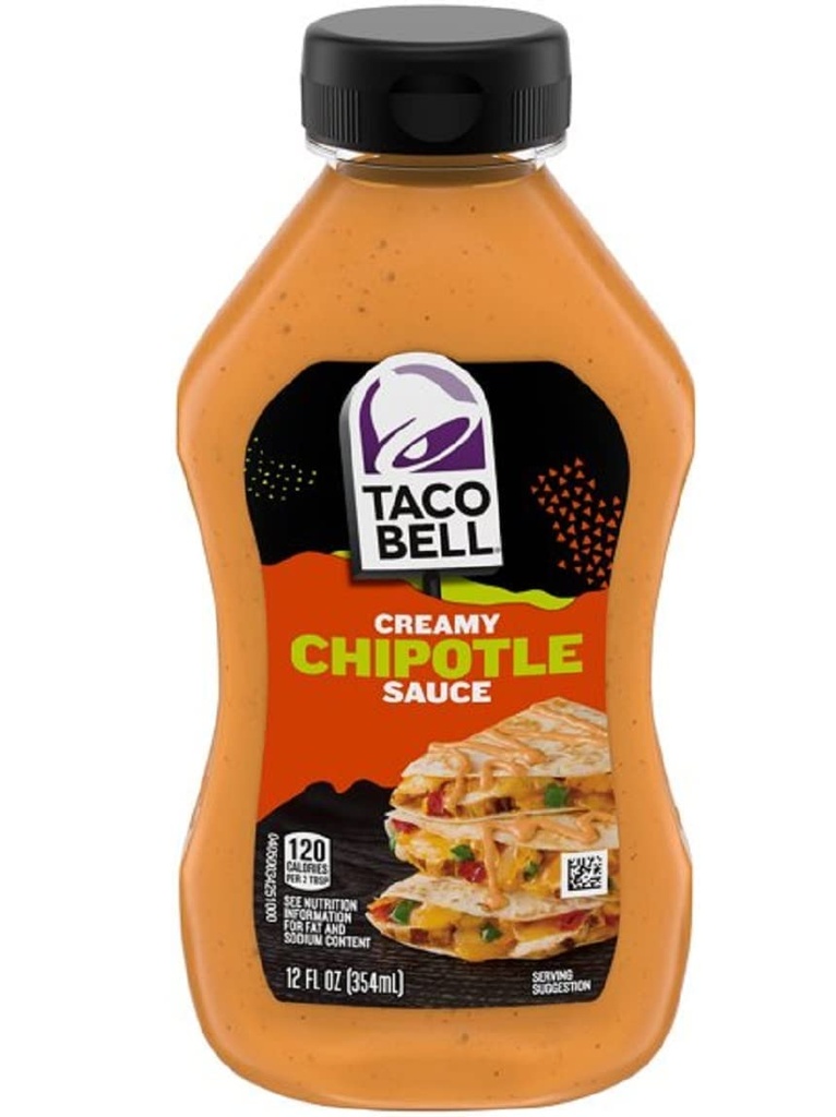 SALSA TACO BELL CREAMY CHIPOTLE 354 ML