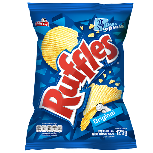 PAPAS FRITO LAY ORIGINAL RUFFLES 125 GR