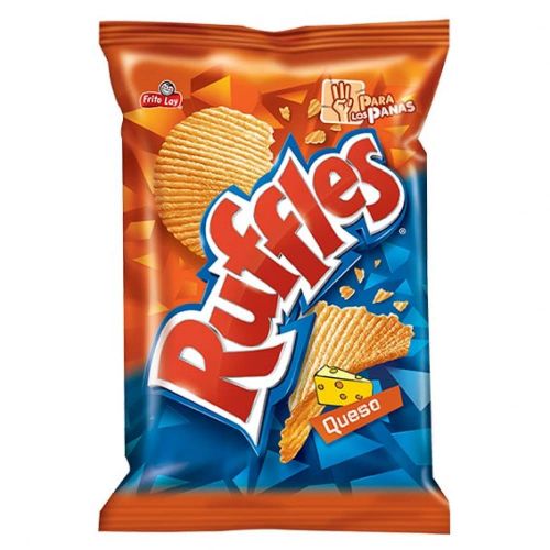 PAPAS FRITO LAY QUESO RUFFLES  36 GR