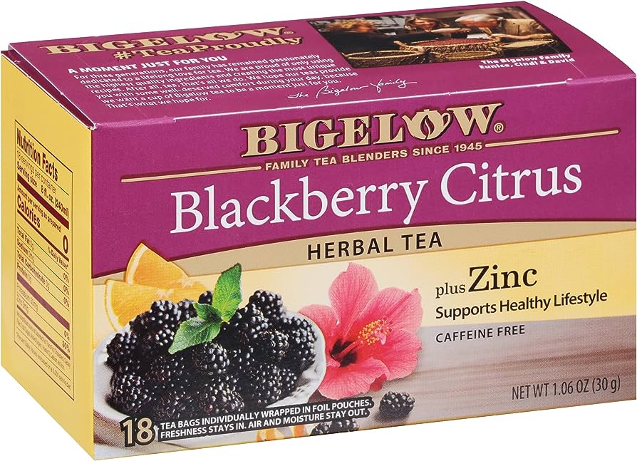 TE BIGELOW BLACKBERRY CITRUS PLUS ZINC 30 GR
