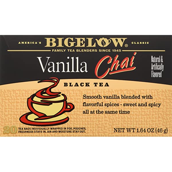 TE BIGELOW NEGRO DE VAINILLA CHAITE 46 GR