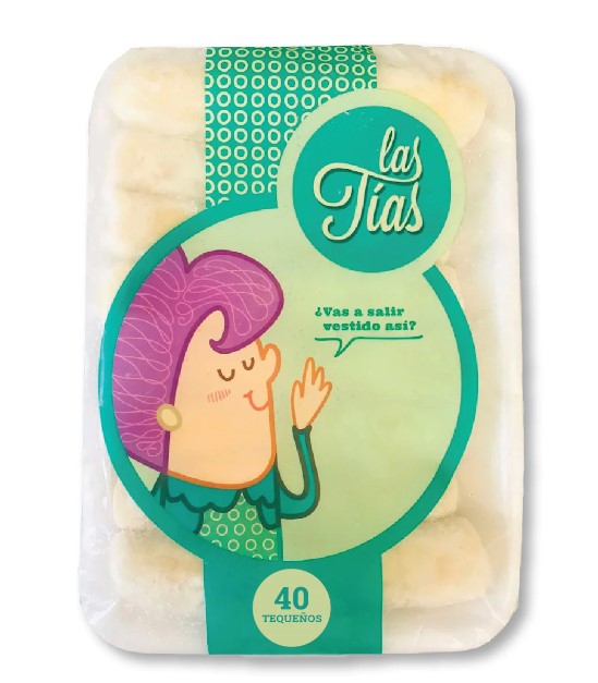 TEQUEÑOS LAS TIAS BANDEJA QUESO (40 UNID)