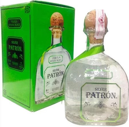 TEQUILA PATRON SILVER 1 LT 