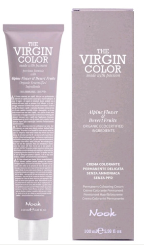 TINTE NOOK SIN AMONIACO PERMANENTE CASTAÑO  4.0 100 ML