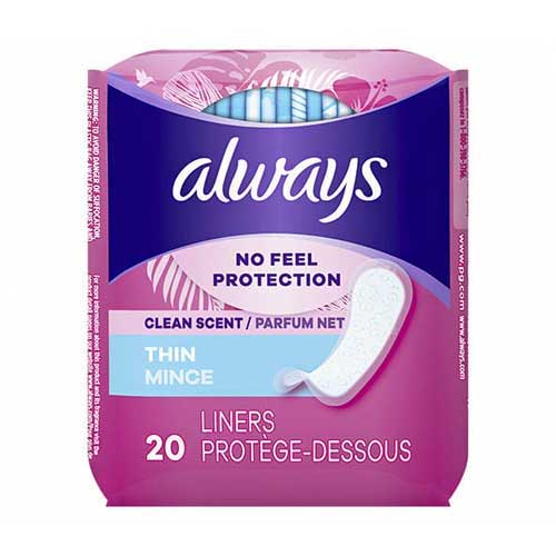 TOALLAS ALWAYS THIN MINCE 20 UND 