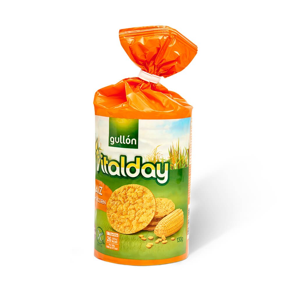 TORTITA DE MAIZ GULLON SIN GLUEN 130 GR