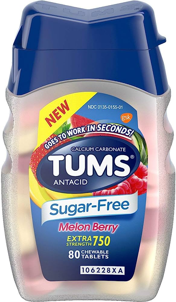 ANTIACIDOS TUMS 80 CHEWABLE