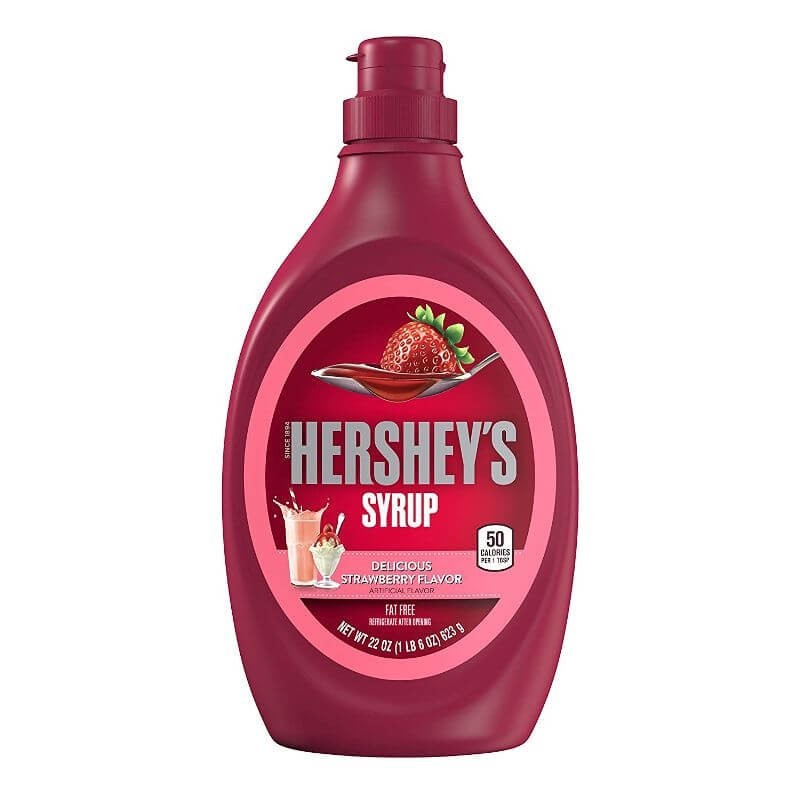 SYRUP HERSHEYS STRAWBERRY 623 GR