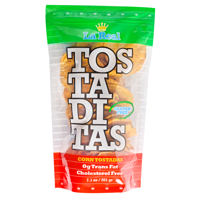 TOSTADITAS LA REAL GLUTEN FREE 201 GR