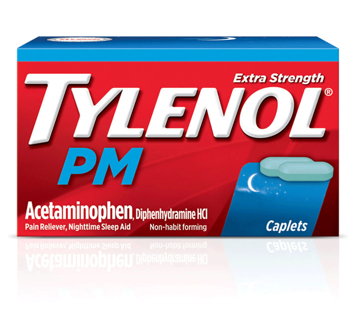 ACETAMINOFEN TYLENOL PM EXTRA STRENGTH 225 TABLETAS