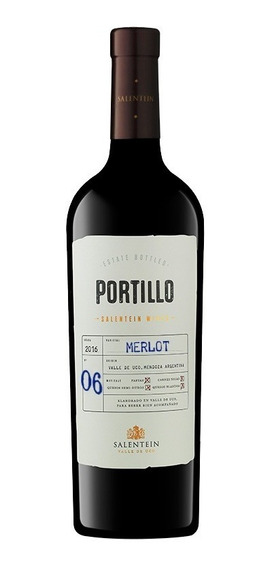 VINO PORTILLO MERLOT 750 ML 