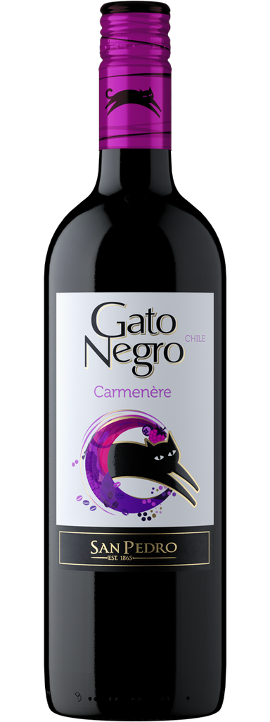 VINO TINTO GATO NEGRO CARMENERE 2020 0,75L