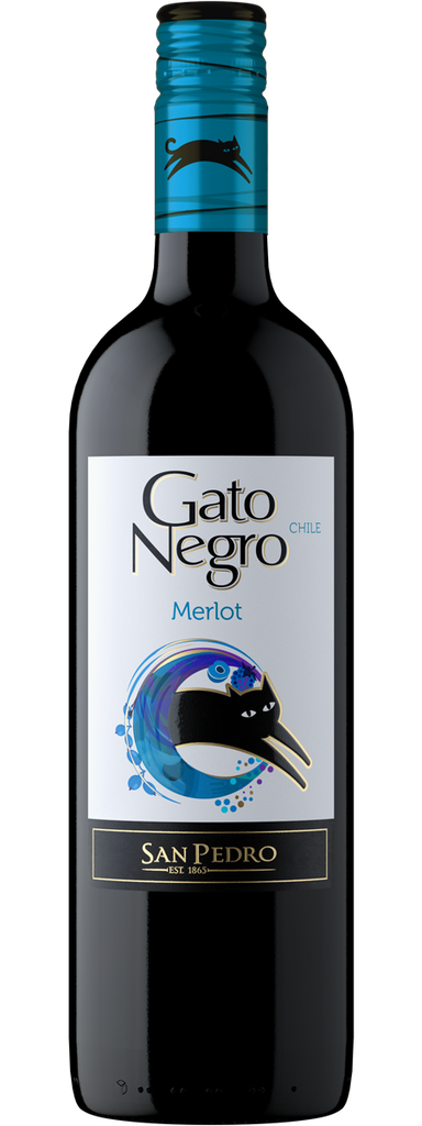 VINO TINTO GATO NEGRO MERLOT 2020 0,75L
