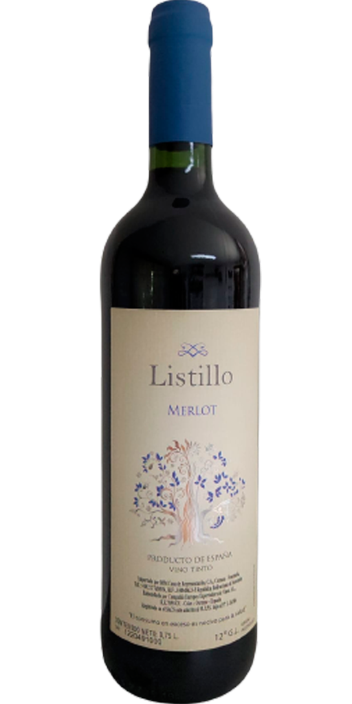 VINO TINTO LISTILLO MERLOT 0.75 LT
