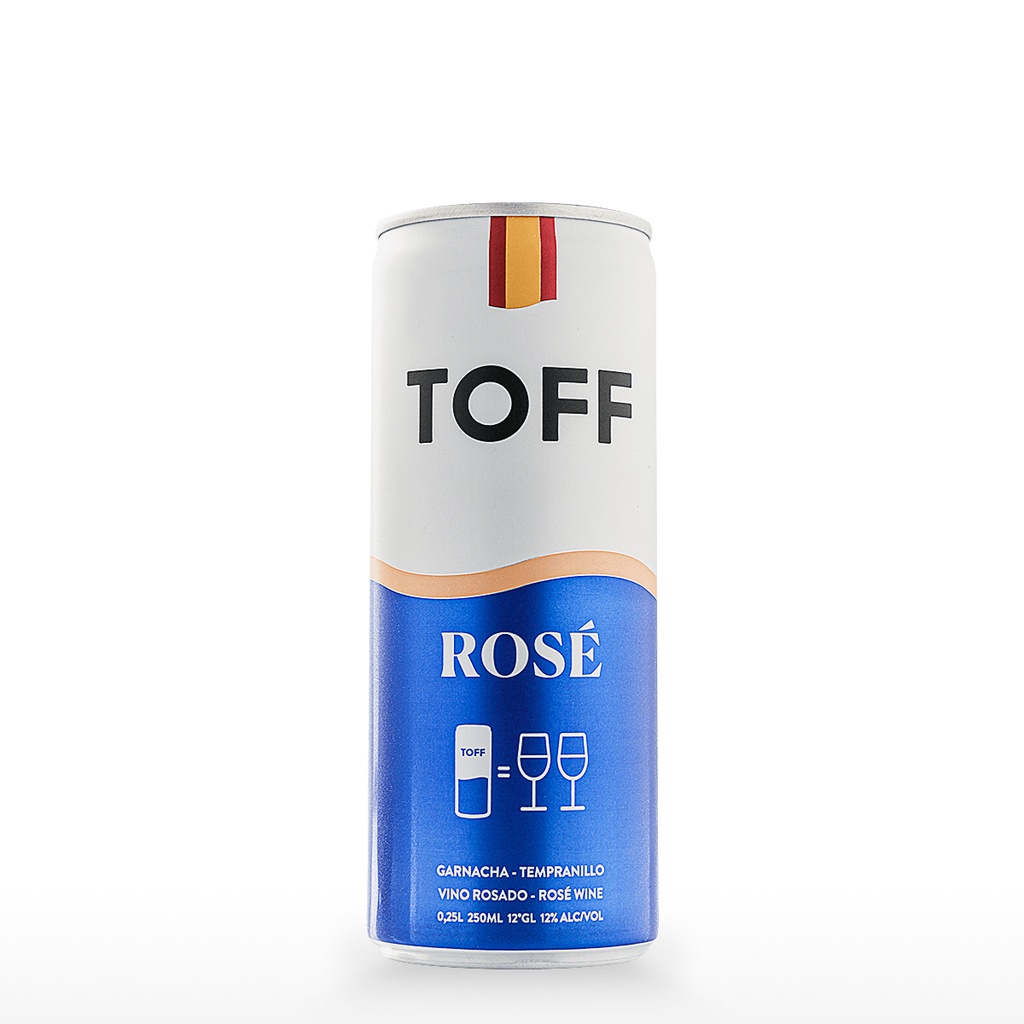 VINO TOFF ROSE LATA 250 ML