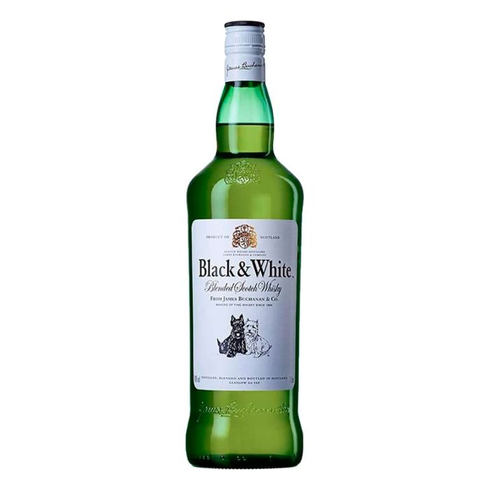 WHISKY BLACK & WHITE 1 LT 