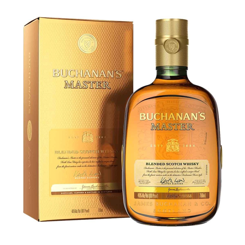 WHISKY BUCHANANS MASTER 1 LT