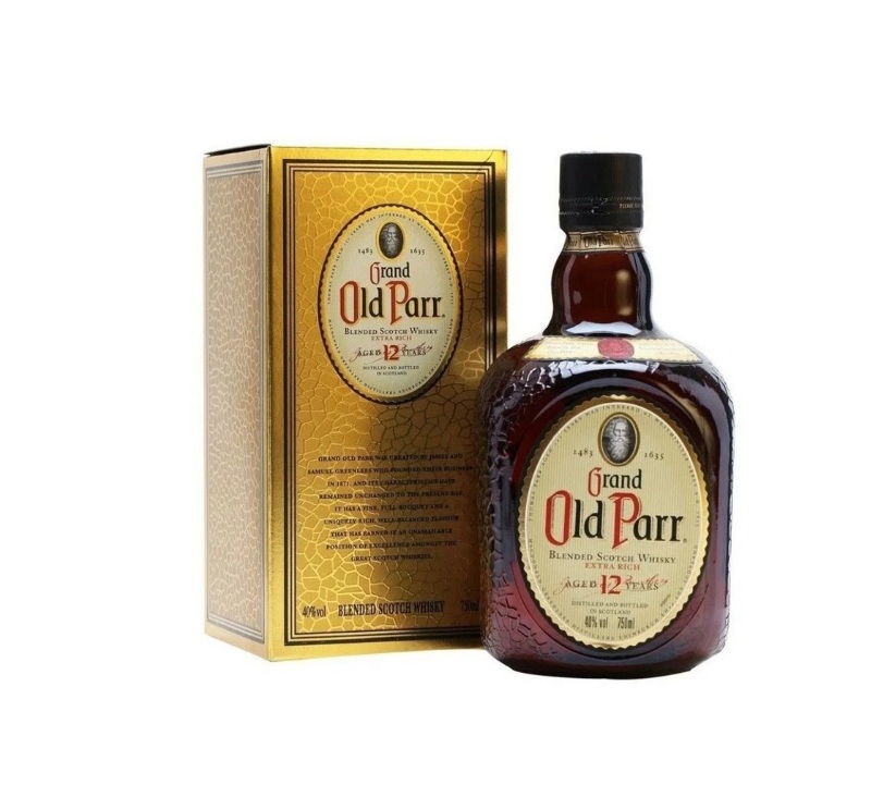 WHISKY OLD PARR 12 AÑOS 0.75 LT