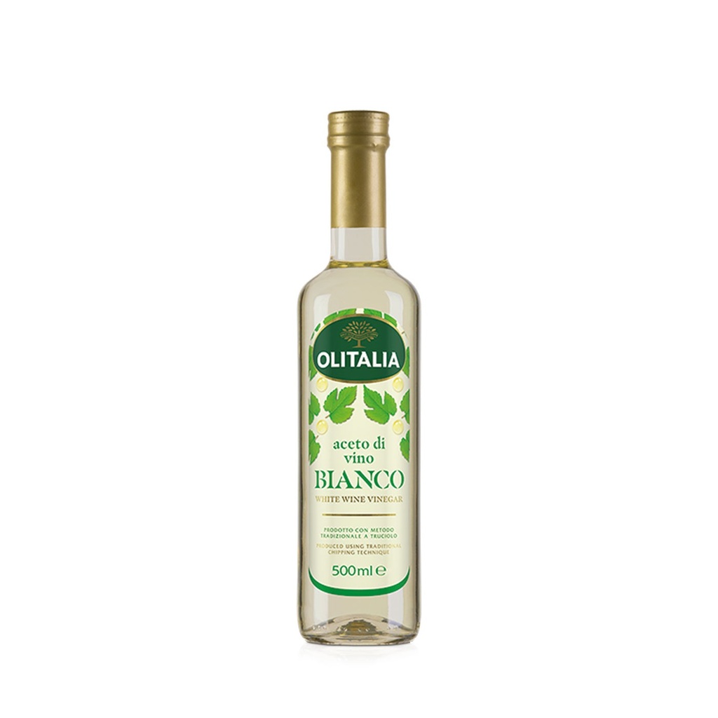 WHITE WINE VINAGAR OLITALIA 500ML